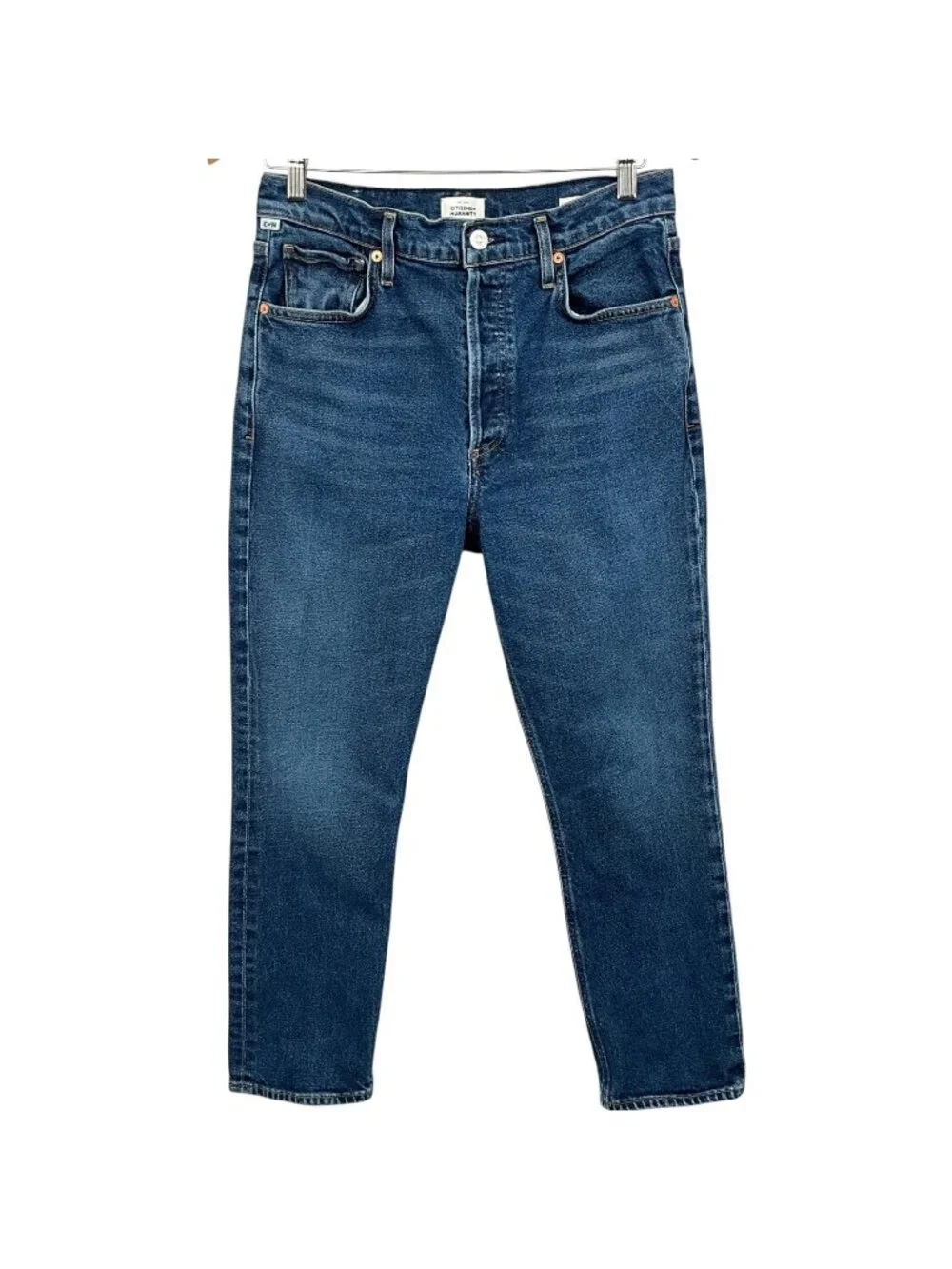 Citizens Of Humanity Jolene Jeans Womens 28 Blue High Rise Straight Denim